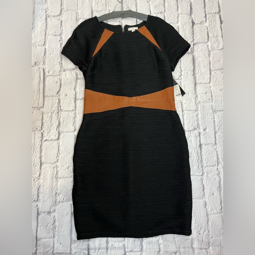NY and Company Black Form-fitted  Dress Size 10